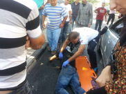 بالصور: إصابة متوسطة لشاب بحادث دهس في مدينة يافا 